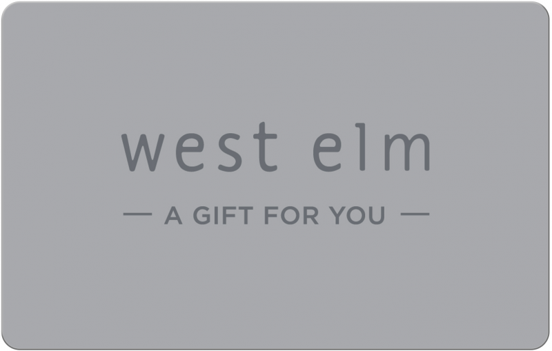 West Elm Online Gift Card (Electronic Delivery) Coincards