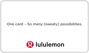 lululemon e giftcard