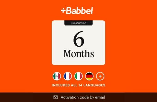 Babbel (6 Month Subscription) Online Gift Card (Electronic Delivery) – Buy with Bitcoin