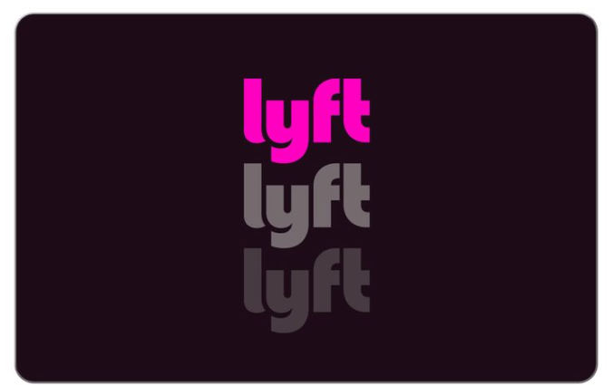 Lyft Online Gift Card (Electronic Delivery)