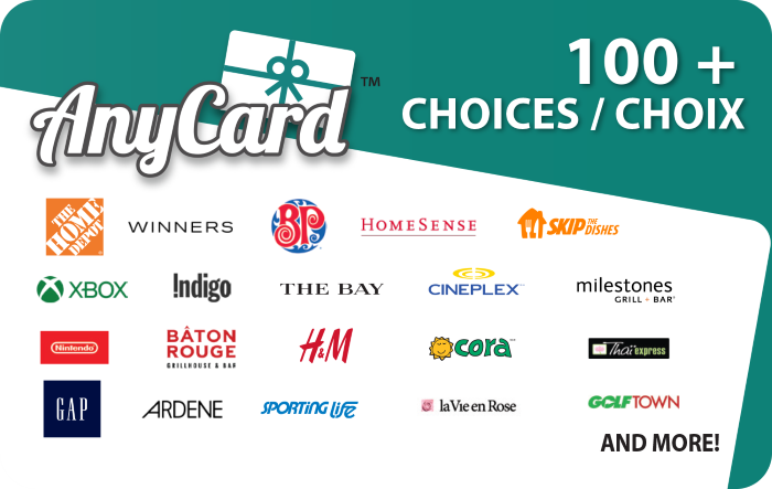AnyCard Celebrate Online Gift Card (Electronic Delivery)