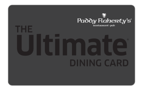 Paddy Flaherty’s Online Gift Card (Electronic Delivery) – Buy with Bitcoin