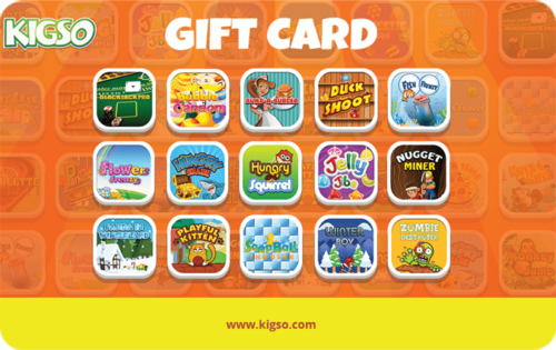 Kigso Games Online Gift Card (Electronic Delivery) – Buy with Bitcoin