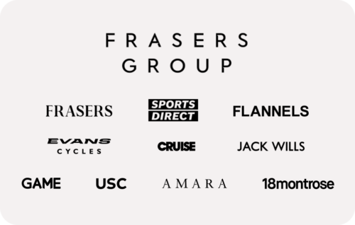 Frasers Group Online Gift Card (Electronic Delivery) – Buy with Bitcoin