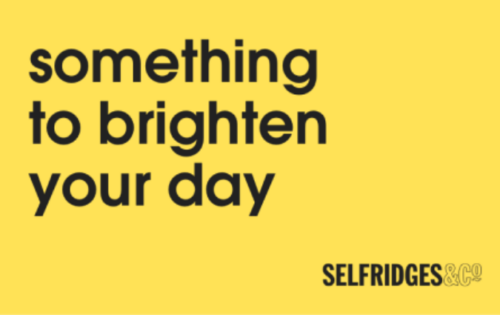 Selfridges Online Gift Card (Electronic Delivery) – Buy with Bitcoin