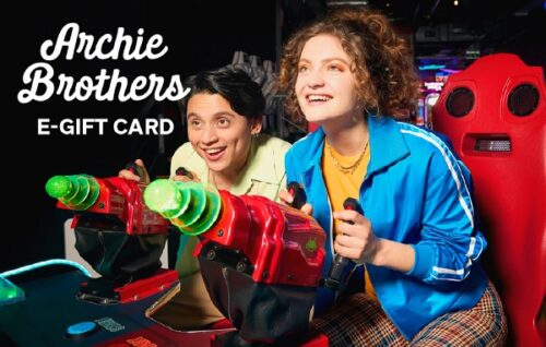 Archie Brothers Online Gift Card (Electronic Delivery) – Buy with Bitcoin